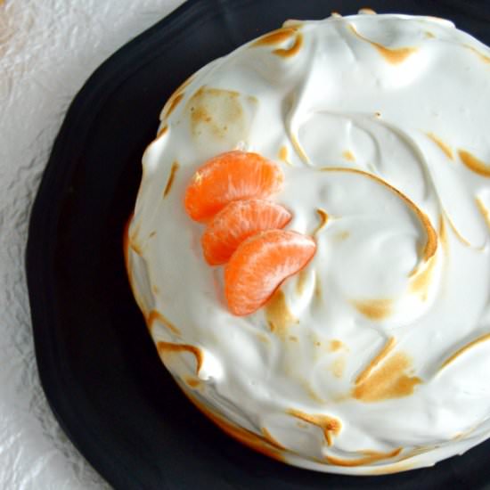 Outrageous Chocolate Mandarin Meringue - Recipe photo by Dels cooking twist