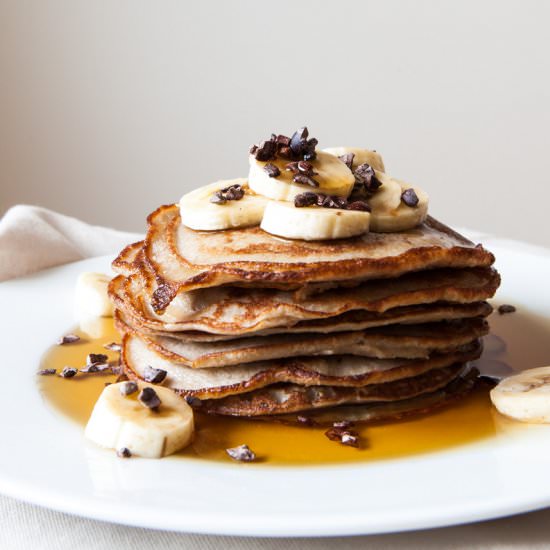 Fluffy Gluten Free Cashew Pancakes - Recipe photo by KarinDimitrovova