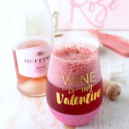 Raspberry Rosé Float - Recipe photo by Whitney Bond