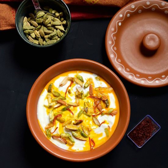 Kesar Shrikhand - Recipe photo by Savory Bites