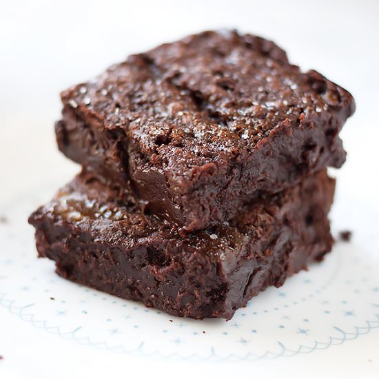 Salted Caramel Brownies - Recipe photo by asassyspoon