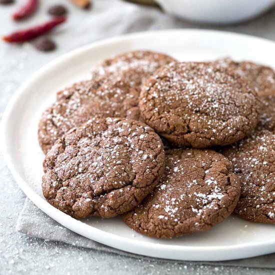 Hot Chocolate Chili Cookie - Recipe photo by Jessica Gavin