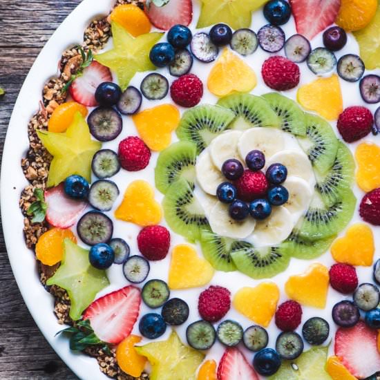 Vegan Fruit & Yogurt Breakfast Tart - Recipe photo by theviewfromgreatisland