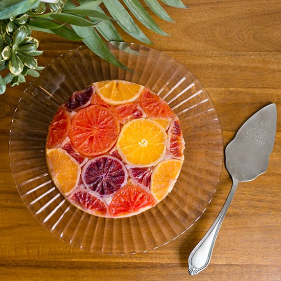 Citrus Upside Down Cake - Recipe photo by Unusuallylovely