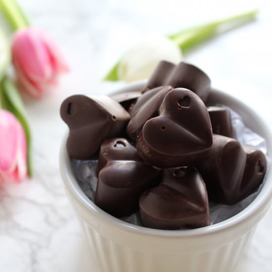 Creamy Almond Butter Chocolates - Recipe photo by minamade