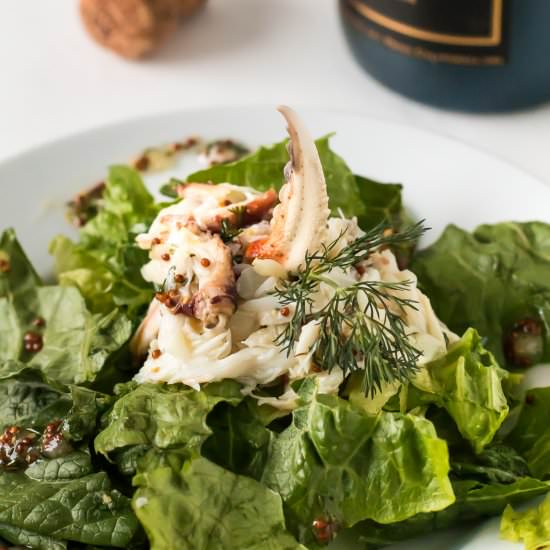 Crab Salad - Recipe photo by thewhiteradish