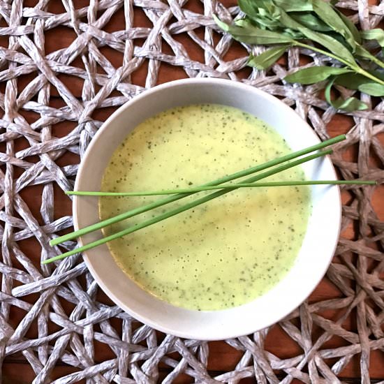 Green Goddess Buttermilk Dressing - Recipe photo by thirstyradish