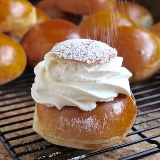 Traditional Swedish Semlor (Semla) - Recipe photo by christinascucina