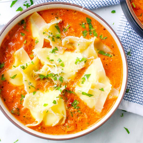 Ricotta Pillow Pasta - Recipe photo by yestoyolks