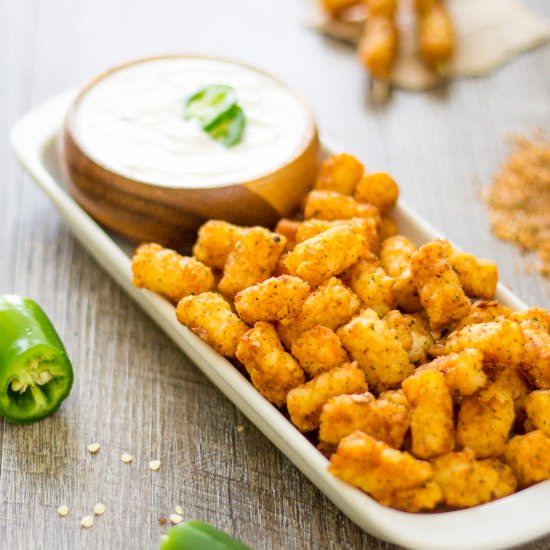 Steakhouse Tater Tots - Recipe photo by Take Two Tapas