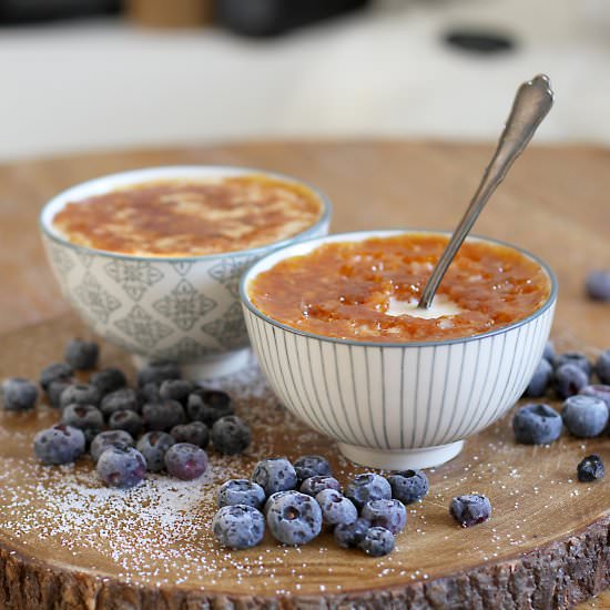 Creme Brulee Rice Pudding - Recipe photo by citycupcakes