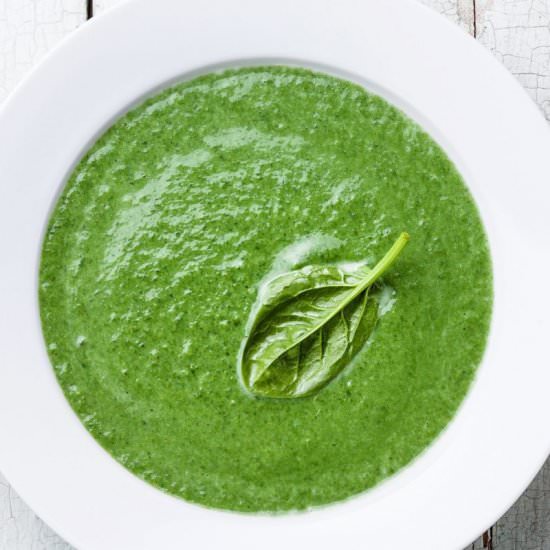 Spinach Soup - Recipe photo by CookForYourLife