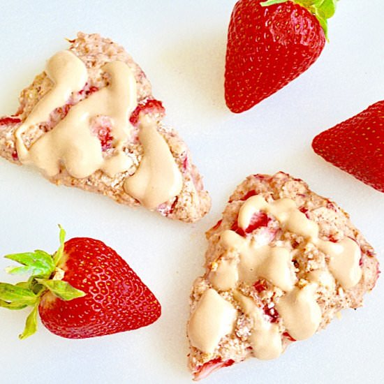 Strawberry Mascarpone Scones - Recipe photo by jeanieandluluskitchen