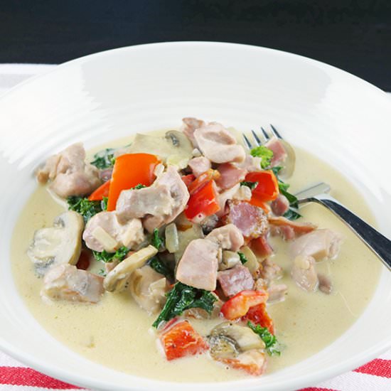 Paleo Chicken Skillet - Recipe photo by paleocrashcourse