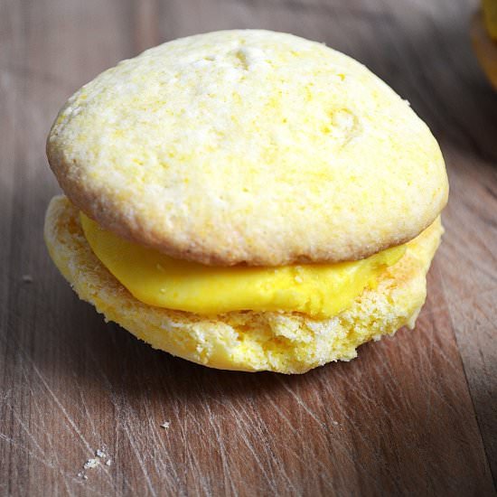 Gluten Free Custard Melting Moments - Recipe photo by lightscamerabake