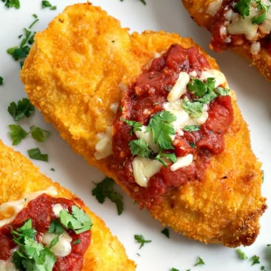 Baked chicken parmesan - Recipe photo by mygorgeousrecipes