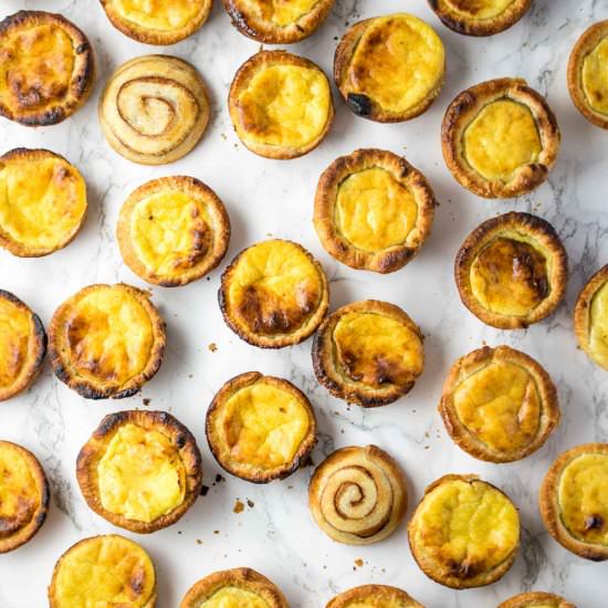 Pasteis de Nata - Recipe photo by JoJoNookAndCranny