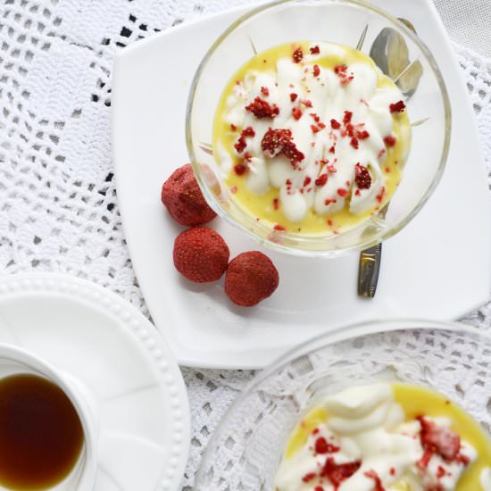 Passion Fruit Cream - Recipe photo by Sugary Sunday
