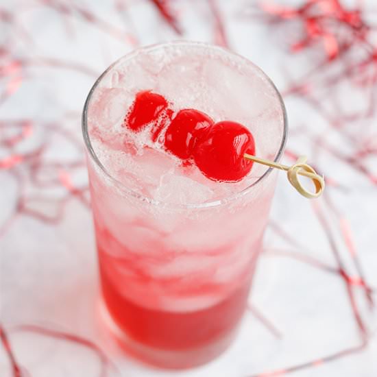Shirley Temple Champagne - Recipe photo by JennMeyering