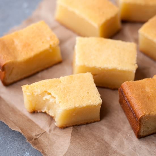 Hawaiian butter mochi - Recipe photo by contemplating sweets