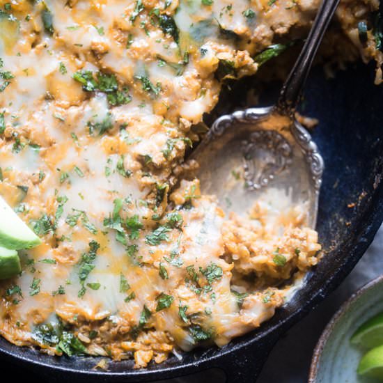 Chicken Mexican Rice Casserole - Recipe photo by foodfaithfitness