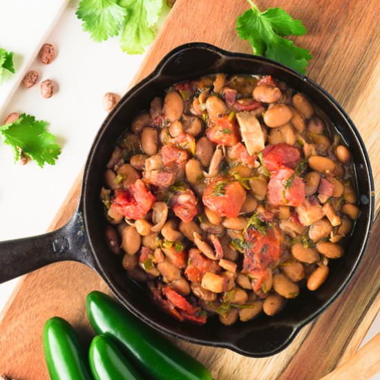 mexican pinto beans - Recipe photo by glebekitchen