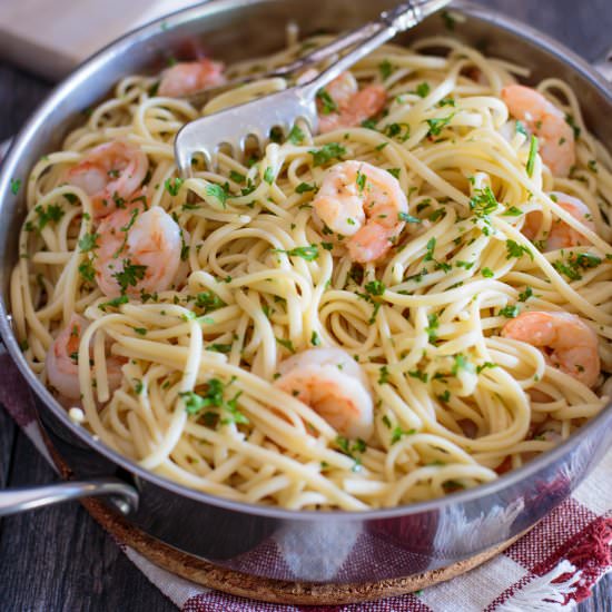 Shrimp Scampi - Recipe photo by muttandchops