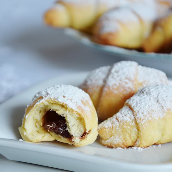 Jam Filled Crescents - Recipe photo by PatiB