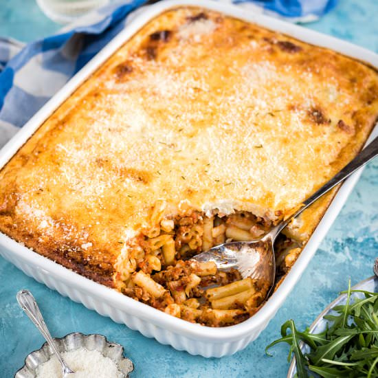 Greek Pastitsio - Recipe photo by supergoldenbakes