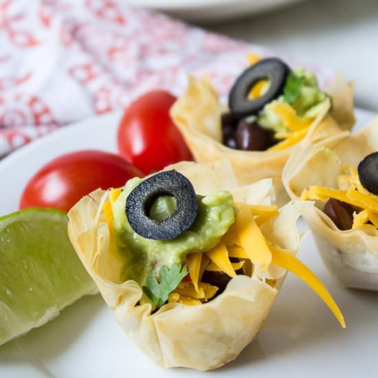 Black Bean Taco Cups - Recipe photo by BeyondtheCoop