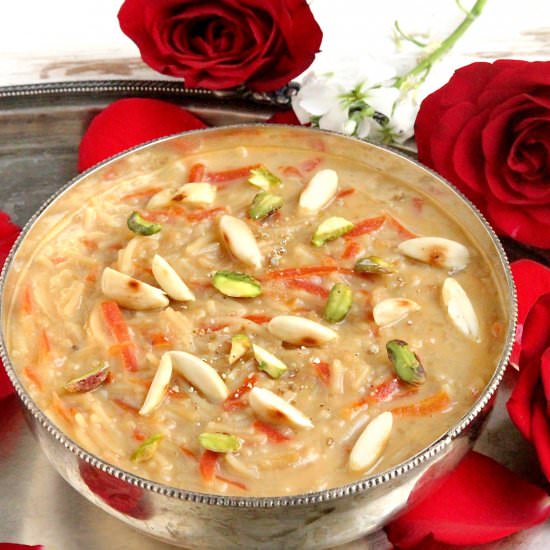 Carrot Seviyan Payasam (Kheer) - Recipe photo by Tashasartisanfoods