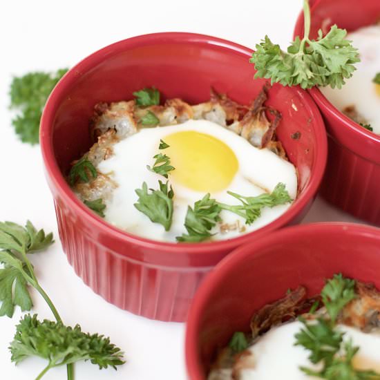 Oven Baked Hash Brown Egg Cups - Recipe photo by northsouthblonde
