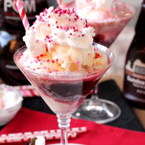Red Velvet Ice Cream Float - Recipe photo by CouponClippingCook