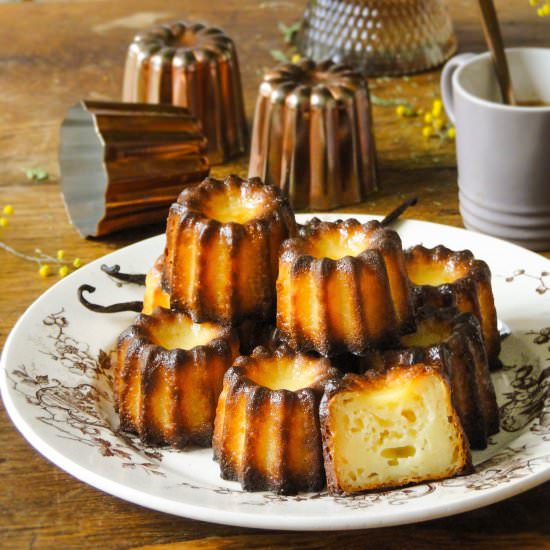 Canelés au Cointreau - Recipe photo by le jaune doeuf