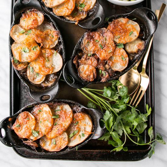 Guinness Beef and Onion Pot Pie - Recipe photo by My Kitchen Love
