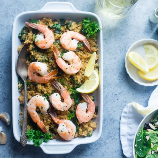 Slow Cooker Shrimp and Quinoa - Recipe photo by foodfaithfitness