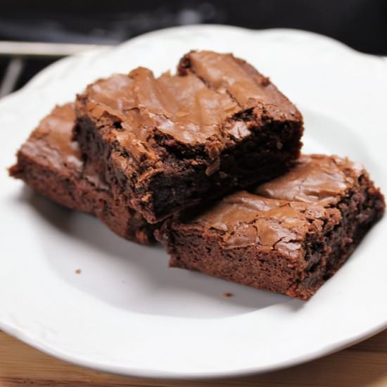 Fudge Brownies for Two - Recipe photo by cullys kitchen