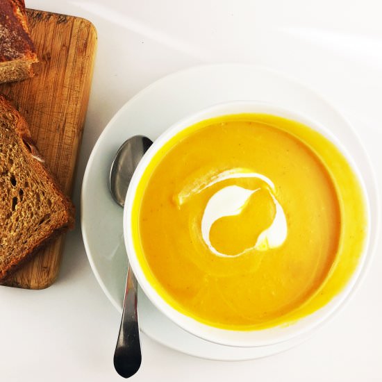 Butternut Squash Soup - Recipe photo by Hummingbirdthyme