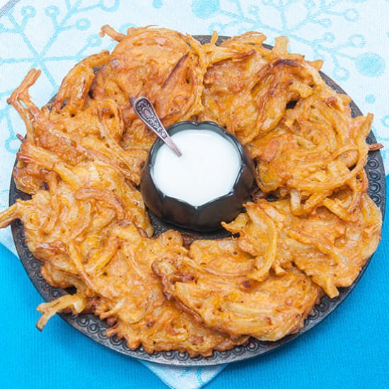 Onion Bhajis - Recipe photo by Roht