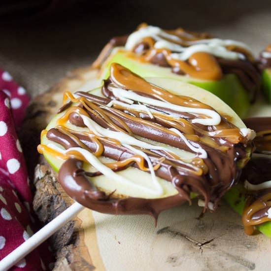 Caramel Apple Slices - Recipe photo by taylordthurston