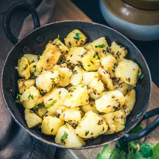 Rajasthani Jaiphali Aloo - Recipe photo by Whiskaffair