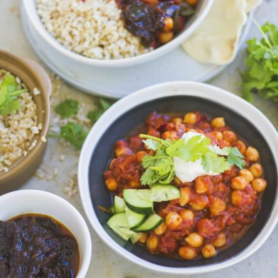 Tandoori Chickpeas - Recipe photo by Pheebs Foods