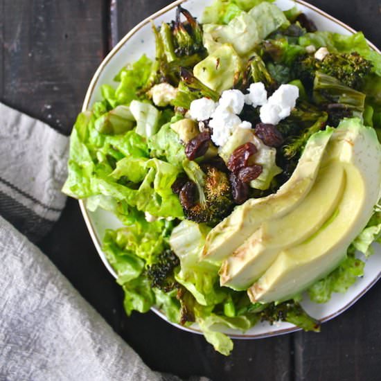 Lemony Roasted Broccoli Salad - Recipe photo by themillennialcook