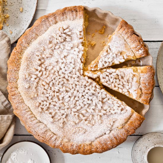 Torta della nonna - Recipe photo by gitlchefs