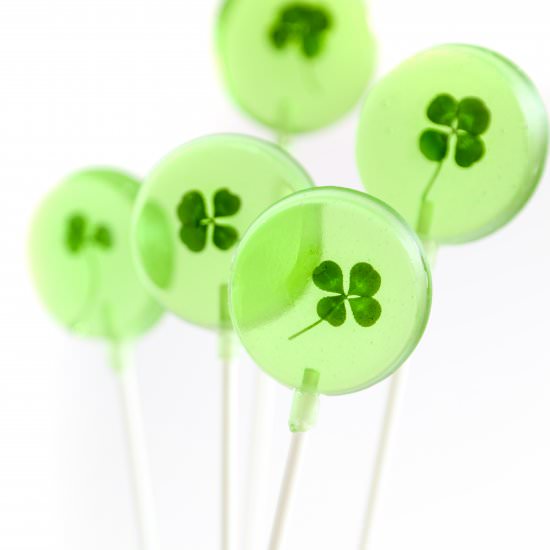 Four Leaf Clover Lollipops - Recipe photo by sprinklebakes