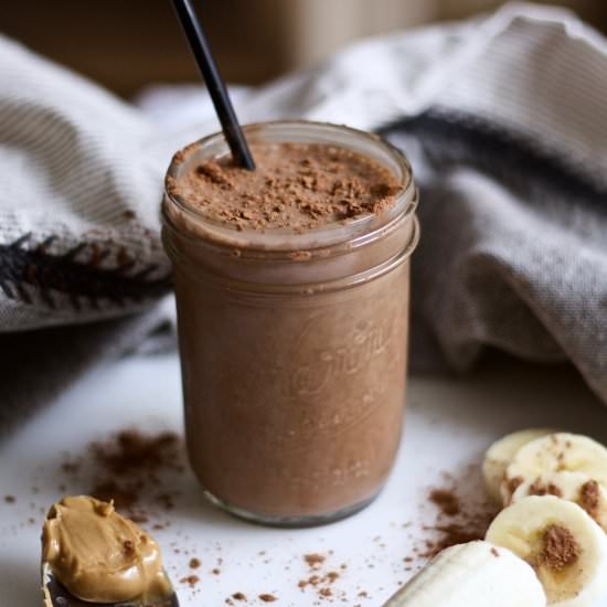 Chunky Monkey/Fat Elvis Smoothie - Recipe photo by honeyandspiced