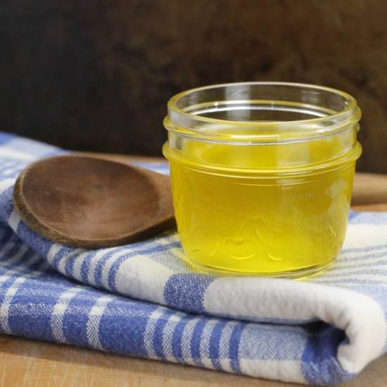 Homemade Clarified Butter - Recipe photo by EarthFoodandFire