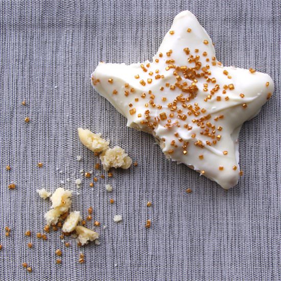 Gold Star White Chocolate Cookies - Recipe photo by abiteofinspiration