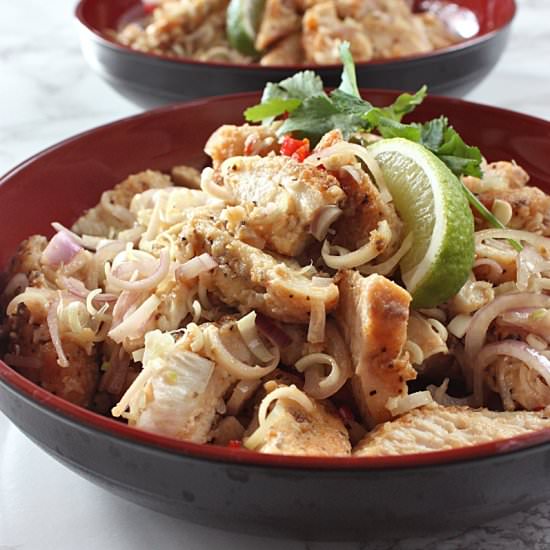 pan fried chicken & balinese salsa - Recipe photo by dailycookingquest