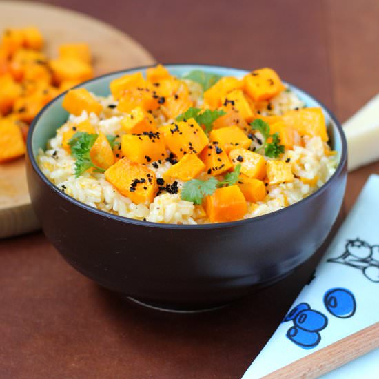 Butternut Squash Risotto - Recipe photo by cuisinedeli